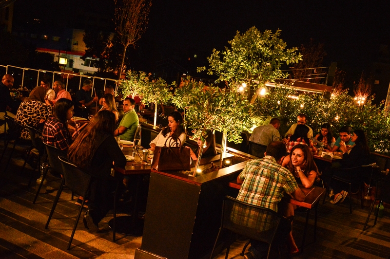 Kitchen Yard on Saturday Night